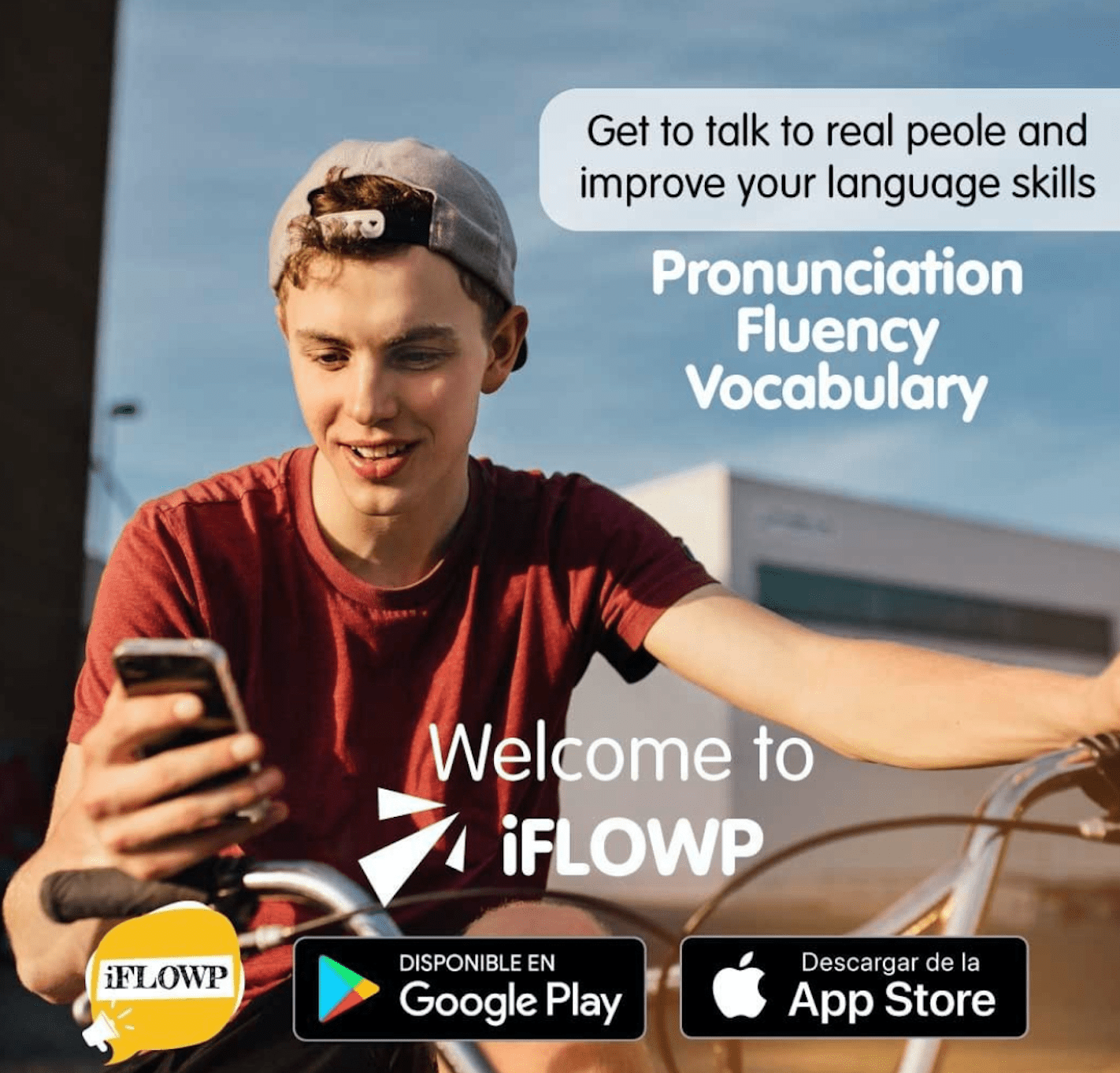 IFLOWP la nueva plataforma de práctica en vivo de idiomas con personas afines de todo el mundo